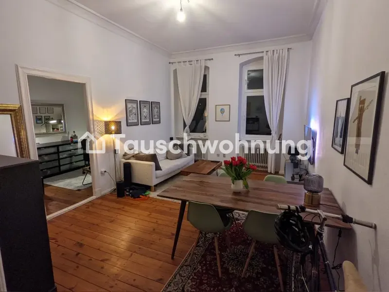 Tauschwohnung: 2 Zi.-Altbauwohnung HP in Friedenau gg größere Wohnung — photo 1